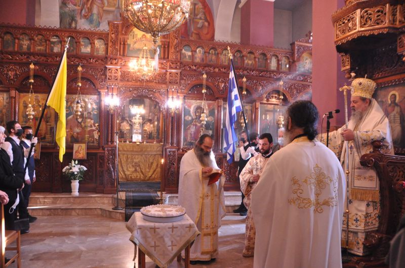 Μνημόσυνο ἐθνομάρτυρος Ἀθανασίου Βαλαβάνη στή Πετρούσα